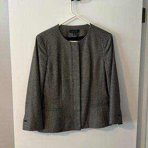 Ann Taylor gray jacket size 8